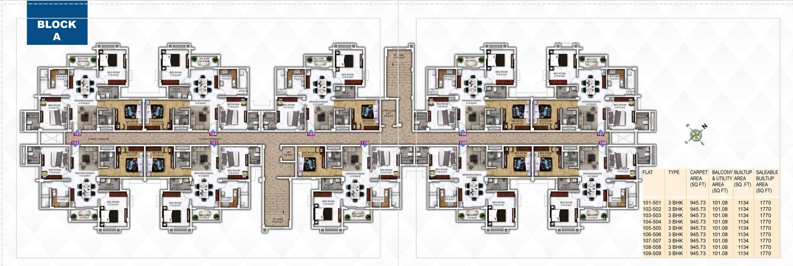 Mahima Greenex Master Plan